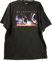 QUEENSRYCHE Hear in the Now Frontier World Tour Vintage 1997 Black T-Shirt XL - £65.16 GBP