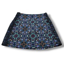 Zara Skirt Size Medium W29&quot; Waist Zara Women Skirt Mini Skirt Floral Embroidery - £19.49 GBP