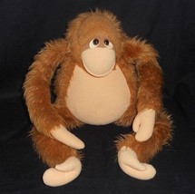 Vintage 1982 Wallace Berrie Baby Monkey Chimpanzee Ape Stuffed Animal Plush Toy - $27.55