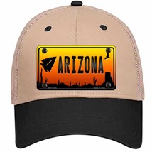 Arrowhead Arizona Scenic Novelty Khaki Mesh License Plate Hat - £23.17 GBP