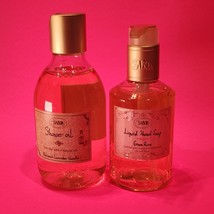 Sabon Shower Oil 10.5oz &amp; Liquid Hand Soap 7oz Set - £45.56 GBP