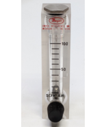 Dwyer VFA-8-SSV Flow Meter 2&quot; Scale 10-100 SCFH Air SS Valve + 1/4&quot; SMC ... - $408.70 MXN
