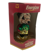 Energizer Disney Minnie Mouse Christmas Ornament Handblown Glass Handcra... - $14.00