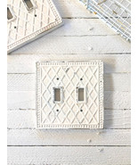  Double Light Switch Plate,Diamond Style - £10.99 GBP