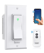 Avatar Smart Single-Pole Rocker Switch with Wi-Fi Control and Bluetooth ... - $24.10 CAD