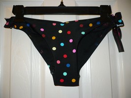 No Boundaries Juniors Bikini Bottom MEDIUM (7-9) Spot Light Ruffle Side - £8.90 GBP