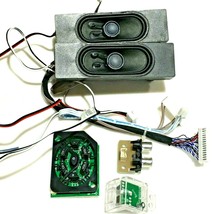 ONN TV ONC18TV001 Speaker Set  Control Button, AV, &amp; IR Sensor Board  &amp; ... - $19.79