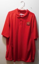P2 by Pro Player Men&#39;s University of MD Terps Polo Shirt Size XL 100% Polyester - £14.10 GBP