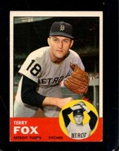 1963 Topps #44 Terry Fox Vgex Tigers *X108957 - £2.13 GBP