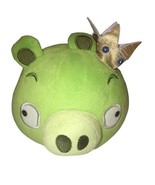 2010 Commonwealth Angry Birds Green King Pig Gold Crown 5” With Crown. N... - $8.42