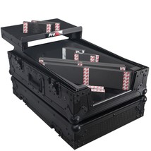 Prox Case Fits Pioneer Djm S11 / Rane 72 Mk2 W/ Laptop Shelf Black - £191.99 GBP