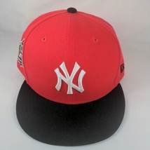 New Era New York Yankees Cooperstown 1999 World Series Patch Hat Red Bla... - $29.99