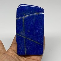 0.60 lbs, 4.4&quot;x2.4&quot;x0.7&quot;, Natural Freeform Lapis Lazuli from Afghanistan... - £69.58 GBP