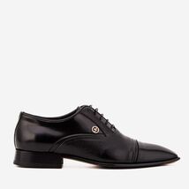 The Rockwell Handmade Black Leather Cap Toe Men Oxford Shoe image 3