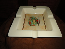 San Cristobal Ceramic Large Size Cigar Ashtray 10" W x 92.5" W x 2" H  image 4