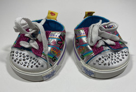 Build-A-Bear Skechers Twinkle Toes Athletic Sneakers Teddy-Size Tennis Gym Shoes - £4.88 GBP