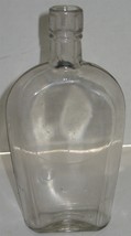 Vintage Clear Glass Bottle Vase Prop Barn Dump Dig - $8.91