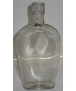 Vintage Clear Glass Bottle Vase Prop Barn Dump Dig - $166.80 MXN