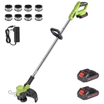 Cordless Weed Wacker Electric Weed Eater 12&quot; 20V String Trimmer Battery ... - $364.46