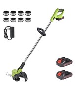 Cordless Weed Wacker Electric Weed Eater 12&quot; 20V String Trimmer Battery ... - $498.47 CAD