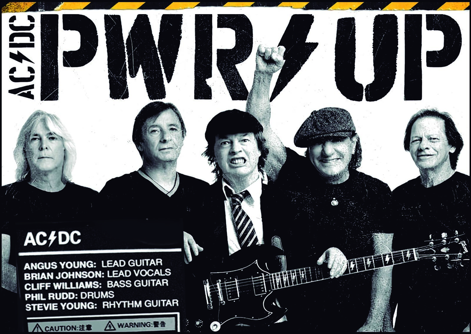 AC/DC Power Up FLAG CLOTH POSTER BANNER CD Angus Young HEAVY METAL - $20.00