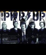 AC/DC Power Up FLAG CLOTH POSTER BANNER CD Angus Young HEAVY METAL - £15.72 GBP