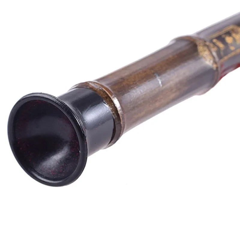 Sporting Flutes Woodwind Black Bamboo Chinese Yunnan Bawu G Key A Music Instrume - £34.37 GBP