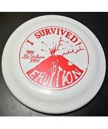 Vintage 1980s Souvenir Frisbee Disc I Survived Mt St Helens Eruption Mad... - $54.99 CAD
