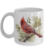 Red Cardinal Mug, Red Cardinal Gifts, Cardinal Gifts For Women, Bird Mug, Cardin - $14.95 - $18.95