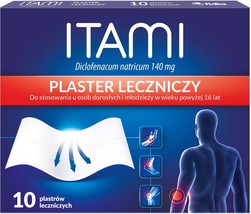 Itami 140 mg Arthritis Pain Relief anti-inflammatory medicinal patches 1... - £38.36 GBP