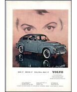1959 Volvo Automobile Car PRINT AD BX4 - $5.69