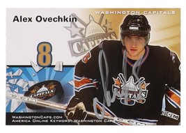 Alexander Ovechkin Signed 4x6 Washington Capitals Photo JSA - $135.78