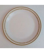 Vintage 1960&#39;s Syracuse China Honey Comb Gold Trim 7.5&quot;  Plate - $20.20 CAD