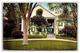Oak Knoll Home of Whittier Danvers Massachusetts MA UNP DB Postcard U22 - £2.34 GBP