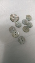 Chanel Button set of 9 Shell Buttons made in France  - £129.79 GBP