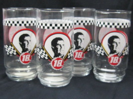 Lot of 4 Coca-Cola Nascar Glasses #18 Bobby Labonte - NEW - £1.56 GBP