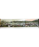 Postcard “Panorama von Luzern” early 1900 trifold colored view of Luzern... - $15.00