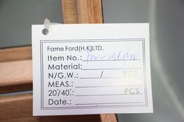 Fame Ford (H.K) LTD Black Humidor with Hydrometer 10" L Xx 8.5" W x 4.25" H image 2
