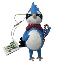 Midwest CBK Whimsical  Blue Jay Bird Christmas Ornament Blue 4.75 in - £6.27 GBP