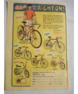 1971 Color Ad Columbia Bicycles, Columbia Manufacturing, Westfield, Mass. - $7.99