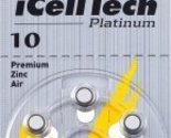 iCelltech Size 10 Hearing Aid Batteries (6 Batteries) - $5.99