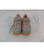HI-TEC FIGARO JR GIRLS GREY &amp; PEACH SNEAKER SHOE HI TEC KIDS sz4 w/SOLE ... - $24.62 CAD