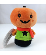 NWT Hallmark Itty Bittys Pumpkid 4.5&quot; Halloween Mini Bean Bag Plush - $17.64 CAD