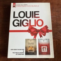 Louie Giglio Christmas DVD Bundle How Great Is Our God/Twelve Words Of Christmas - £11.54 GBP