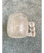 VINTAGE RARE McDONALD&#39;S FLINTSTONES FROSTED GLASS ROCKY ROAD MUG - $1,876.92 MXN