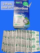 Efferdent Anti-Bacterial Dental Cleanser Minty Fresh Clean Total 377 Tab... - $28.99