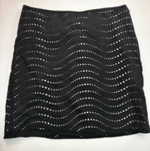Ann Taylor Womens Black Eyelet Skirt size 8 cotton - £9.38 GBP