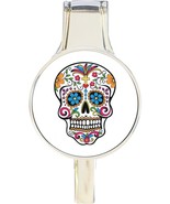 Everything Sugar Skull Purse Hanger Round Top Handbag Table Hook - £9.40 GBP