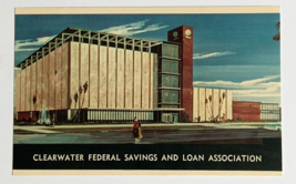 Clearwater Federal Savings &amp; Loan Office Florida FL Dexter UNP Postcard ... - $7.99