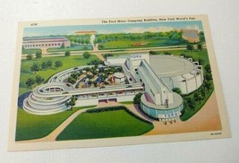 1939 Ford Motor Co Building New York Worlds Fair Postcard NM- - $6.88